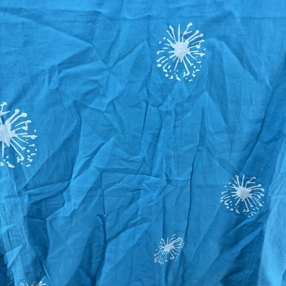 NWT Tendency Women's Long Lightweight Summer‎ Dress Blue Teal Print Small - Picture 2 of 10